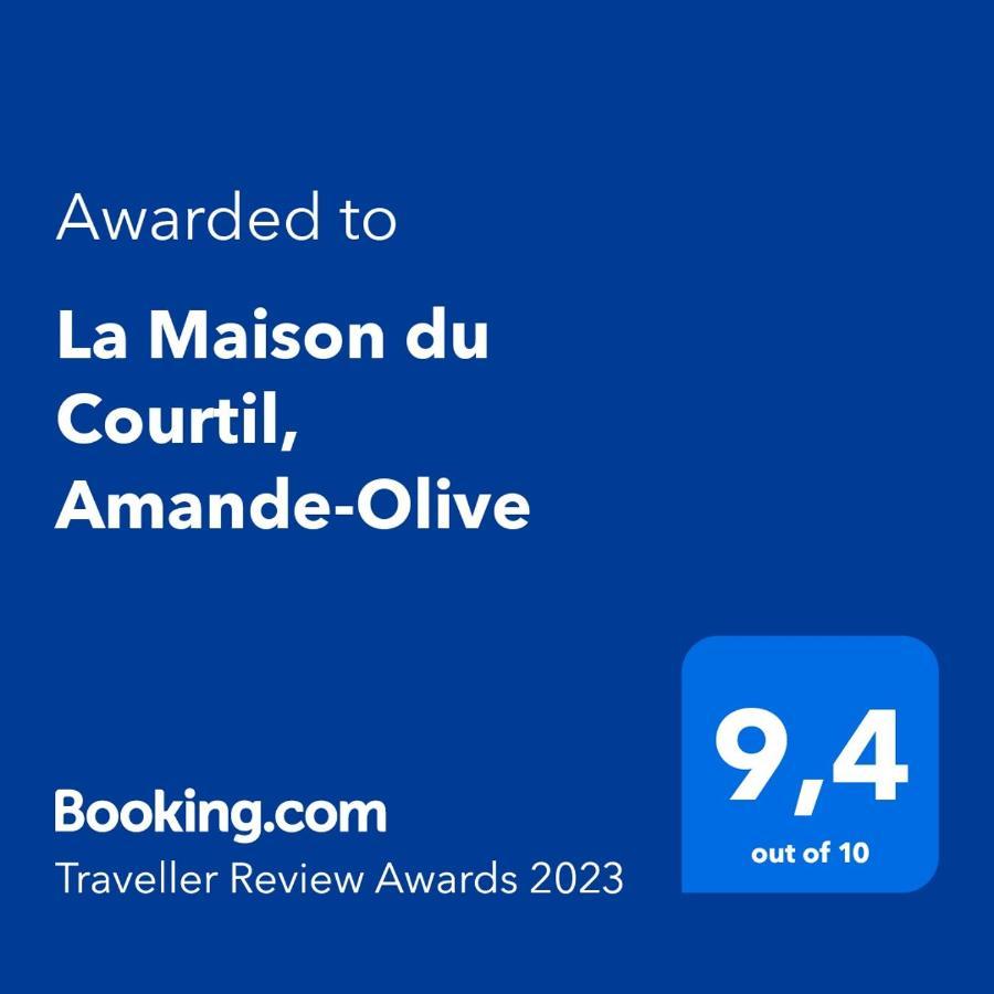 La Maison Du Courtil, Amande-Olive Moustiers-Sainte-Marie Dış mekan fotoğraf